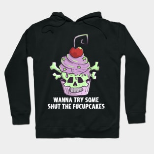 Pastel Goth Cupcake Meme Kawaii Gothic Sarcastic Eboy Egirl Hoodie